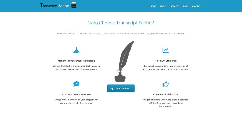 Transcript Scribe